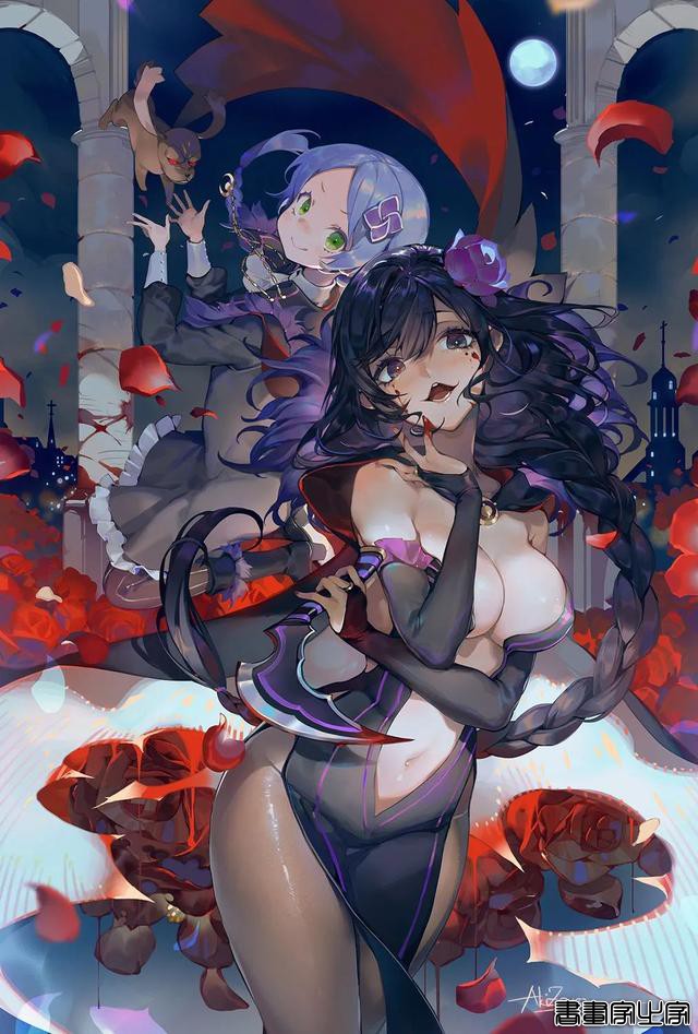 越南插画师 AkiZero 笔下画????风华丽细腻唯美的人物插画作品-21.jpg