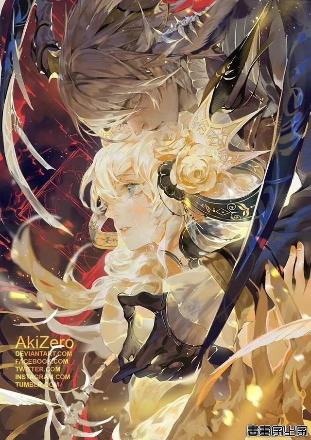 越南插画师 AkiZero 笔下画????风华丽细腻唯美的人物插画作品-22.jpg