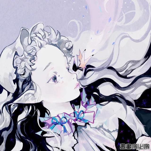 插画欣赏｜古灵精怪的油画感小魔女-8.jpg