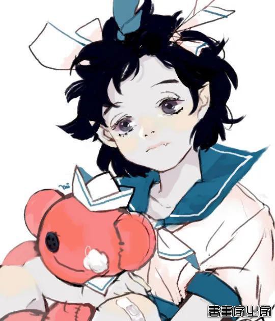 插画欣赏｜古灵精怪的油画感小魔女-13.jpg