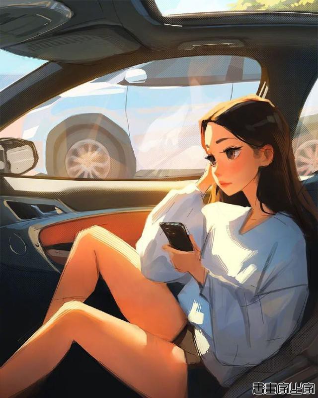 插画：走路带风的女孩，不能吃感情的苦-5.jpg