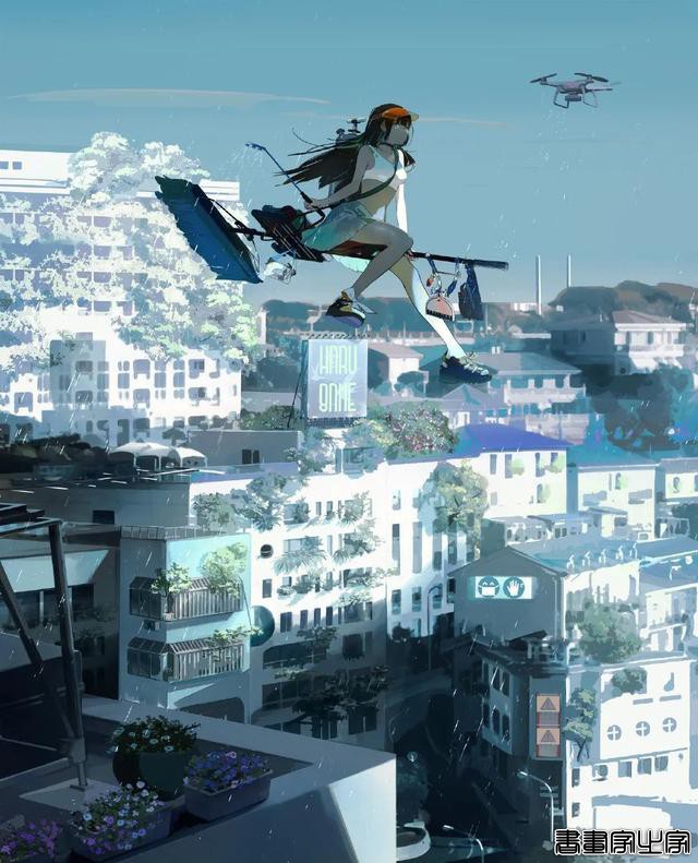 独特的视角和空间感，绝美的场景插画，每一张都非常惊艳-5.jpg
