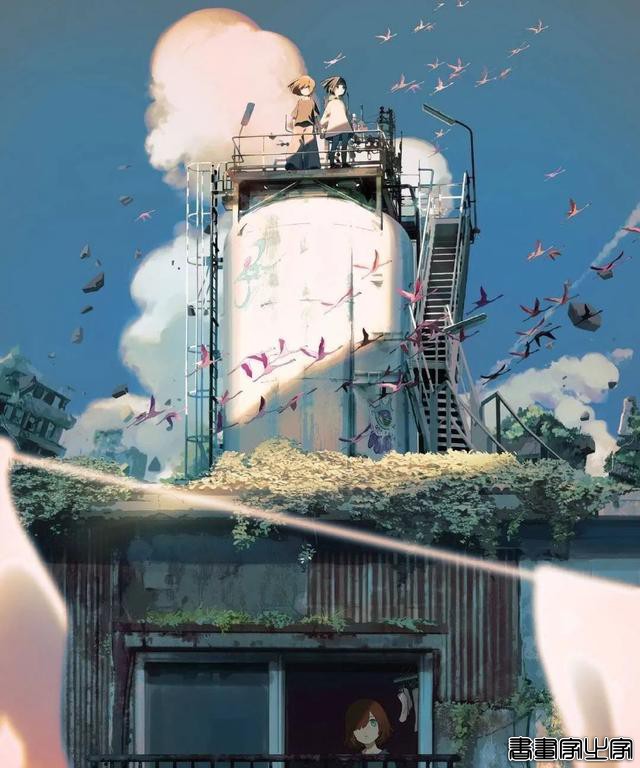 独特的视角和空间感，绝美的场景插画，每一张都非常惊艳-6.jpg