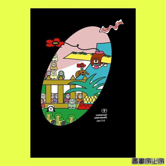 35岁日本女插画设计师“过劳死”，她的作品太好看了！曾获日本平面设计最高奖新人奖！作品才华横溢充满力量！网友：健康要在第一位-22.jpg