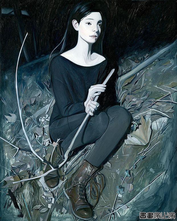 画家Joanne Nam另一组女性插画作品欣赏（图）-7.jpg