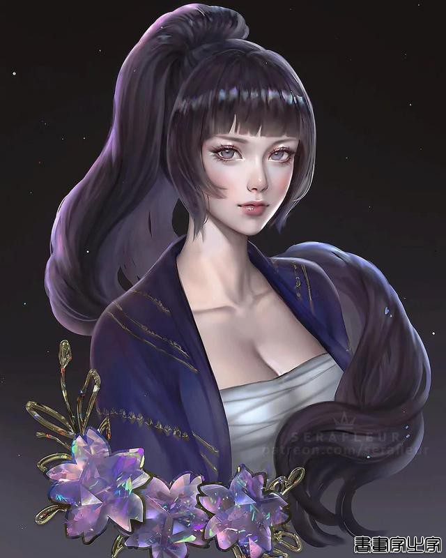 哇！！闪闪发光～美女人物插画作品欣赏-4.jpg