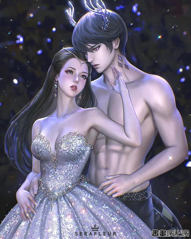 哇！！闪闪发光～美女人物插画作品欣赏-7.jpg
