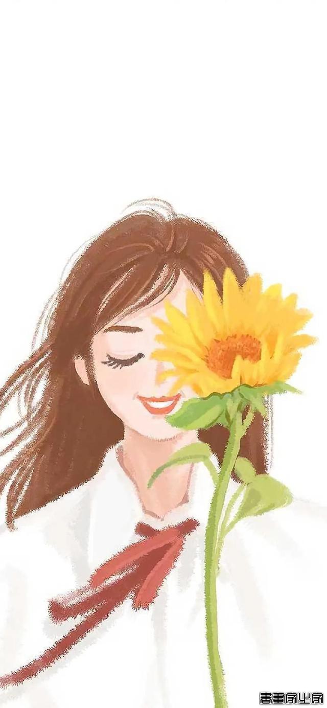 壁纸｜唯美小清新女生插画壁纸-6.jpg