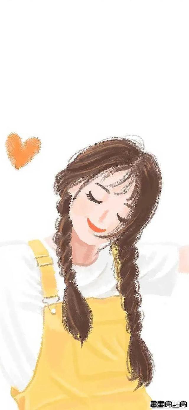 壁纸｜唯美小清新女生插画壁纸-8.jpg