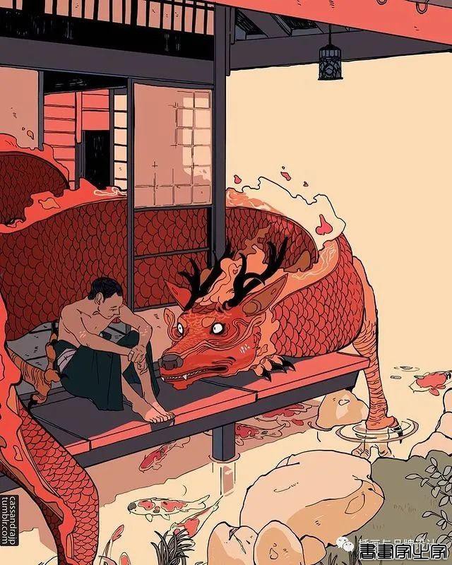 插画丨日式美学与美式漫画撞击，把故事感丰富的角色设计与低饱和色彩表现的淋漓极致-6.jpg