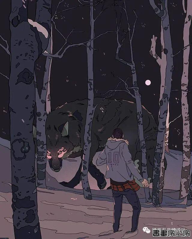 插画丨日式美学与美式漫画撞击，把故事感丰富的角色设计与低饱和色彩表现的淋漓极致-13.jpg