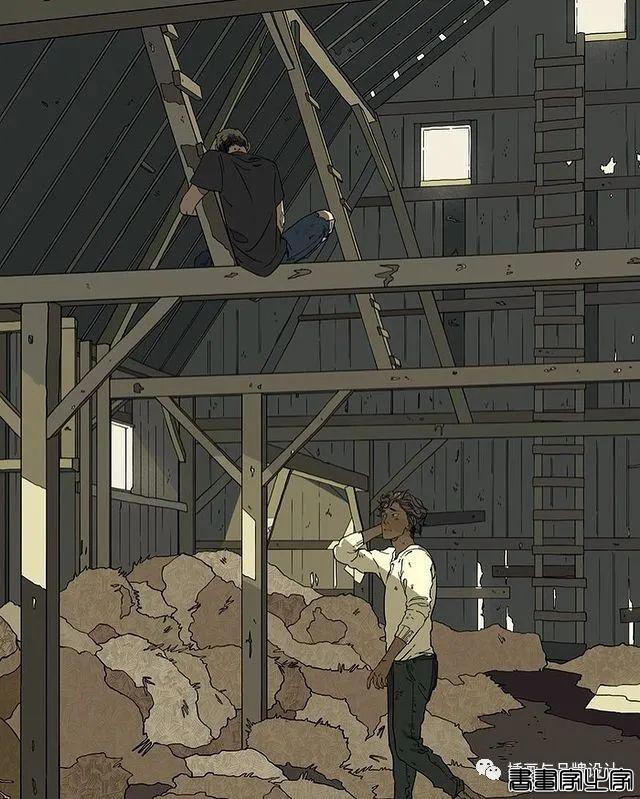 插画丨日式美学与美式漫画撞击，把故事感丰富的角色设计与低饱和色彩表现的淋漓极致-16.jpg