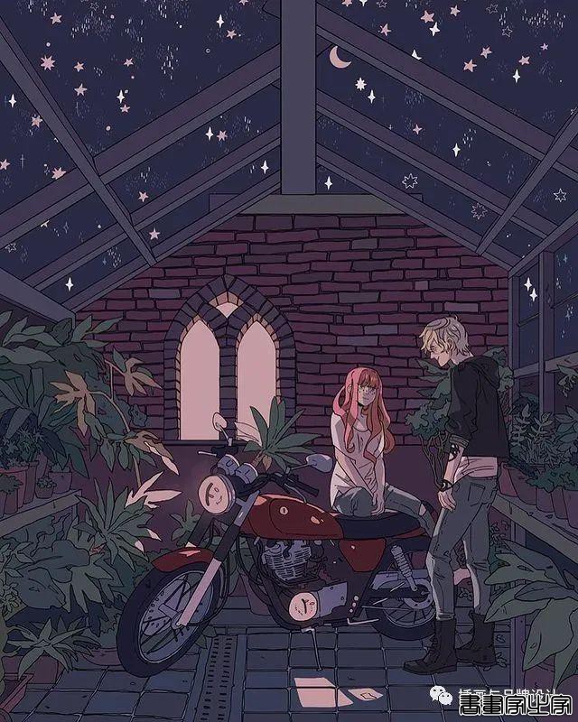 插画丨日式美学与美式漫画撞击，把故事感丰富的角色设计与低饱和色彩表现的淋漓极致-21.jpg