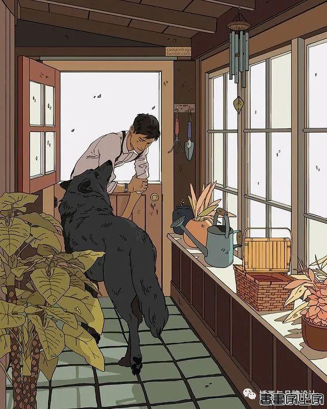 插画丨日式美学与美式漫画撞击，把故事感丰富的角色设计与低饱和色彩表现的淋漓极致-19.jpg
