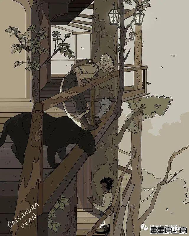 插画丨日式美学与美式漫画撞击，把故事感丰富的角色设计与低饱和色彩表现的淋漓极致-27.jpg