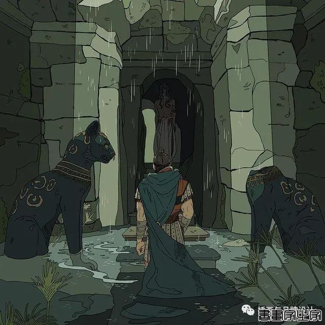 插画丨日式美学与美式漫画撞击，把故事感丰富的角色设计与低饱和色彩表现的淋漓极致-37.jpg