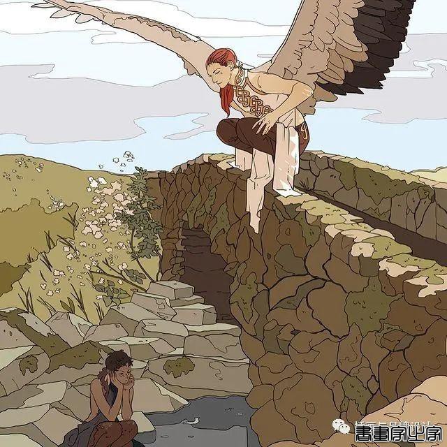 插画丨日式美学与美式漫画撞击，把故事感丰富的角色设计与低饱和色彩表现的淋漓极致-47.jpg