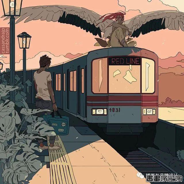 插画丨日式美学与美式漫画撞击，把故事感丰富的角色设计与低饱和色彩表现的淋漓极致-50.jpg