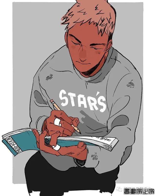 插画丨日式美学与美式漫画撞击，把故事感丰富的角色设计与低饱和色彩表现的淋漓极致-62.jpg
