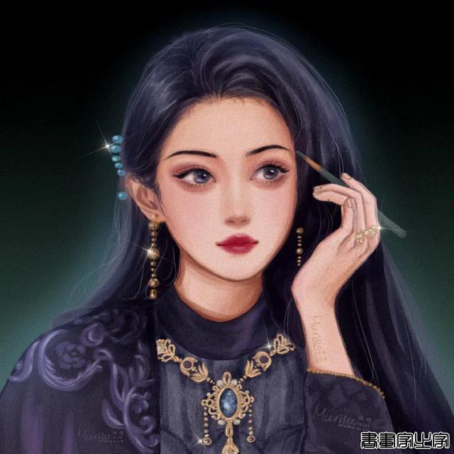超级好看的个人唯美手绘插画到了无水印「壁纸\背景\头像」-20.jpg