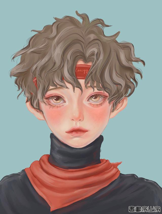 一组超级惊艳的动漫插画头像-15.jpg