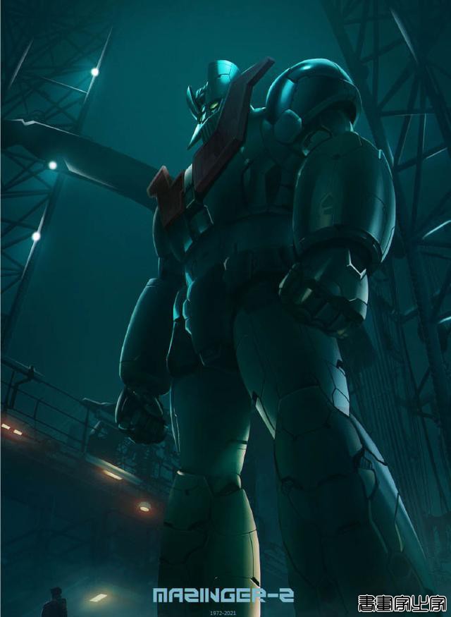 《凝望巨人》系列插画，大家能认出它们都是什么机甲吗？-6.jpg
