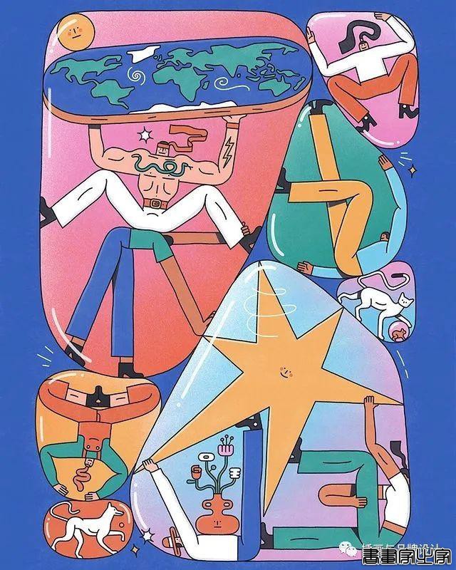 插画丨AI商业风扁平插画来袭，告诉你怎么用幽默的方式传达信息-20.jpg