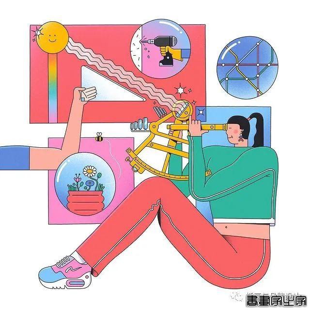 插画丨AI商业风扁平插画来袭，告诉你怎么用幽默的方式传达信息-34.jpg