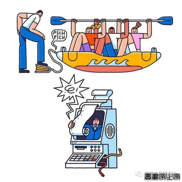 插画丨AI商业风扁平插画来袭，告诉你怎么用幽默的方式传达信息-37.jpg