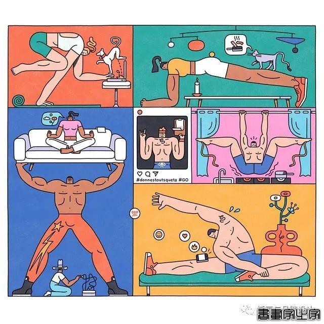 插画丨AI商业风扁平插画来袭，告诉你怎么用幽默的方式传达信息-42.jpg