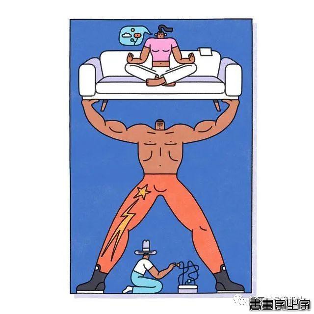 插画丨AI商业风扁平插画来袭，告诉你怎么用幽默的方式传达信息-45.jpg