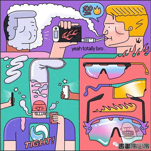 插画丨AI商业风扁平插画来袭，告诉你怎么用幽默的方式传达信息-58.jpg