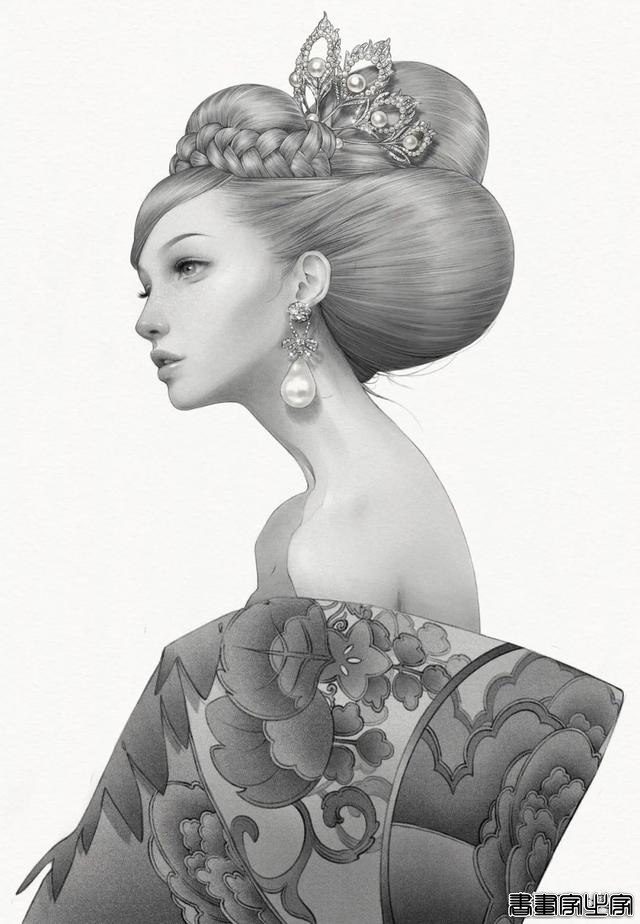 维秘看不了了，还可以看这些时尚超模插画呀-22.jpg