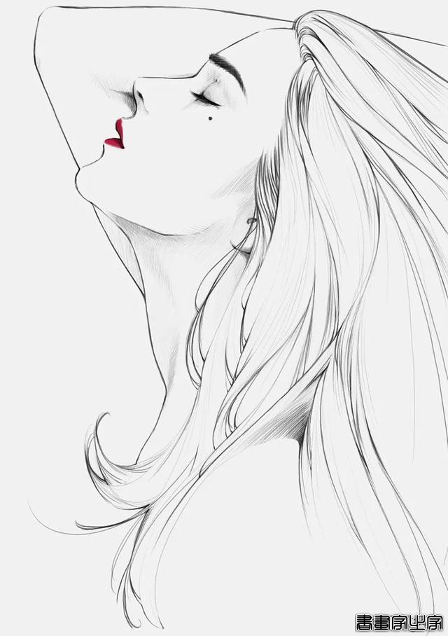 维秘看不了了，还可以看这些时尚超模插画呀-33.jpg