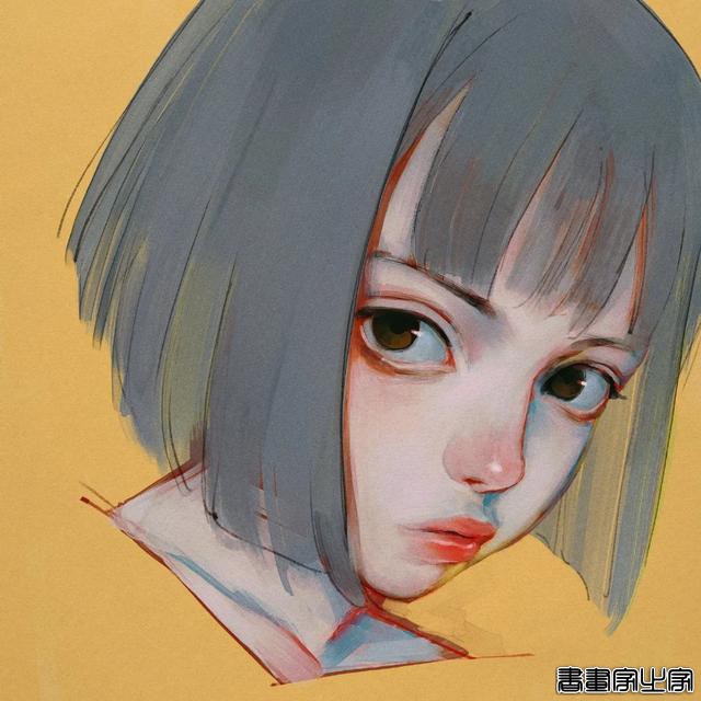 插画 | 动漫女生头像插画-7.jpg
