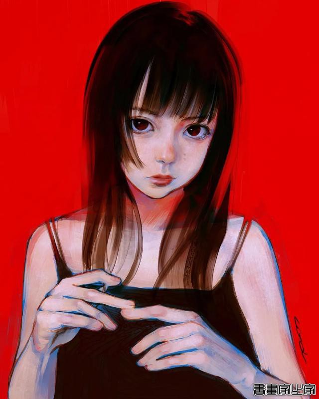 插画 | 动漫女生头像插画-9.jpg