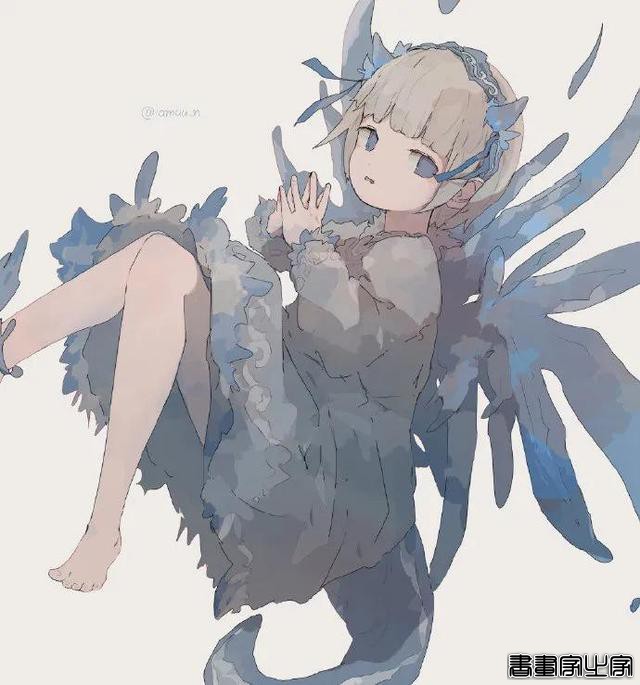 插画分享｜朦胧的天使在软萌-11.jpg