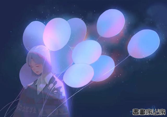 插画分享｜如梦似幻唯美的光影故事-8.jpg