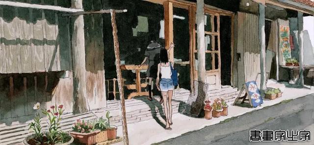 韩国插画师 ?? 笔下惬意的夏日生活插画作品-10.jpg