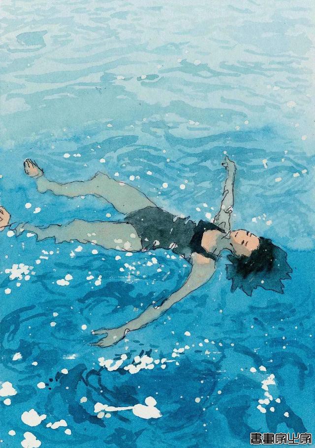 韩国插画师 ?? 笔下惬意的夏日生活插画作品-19.jpg
