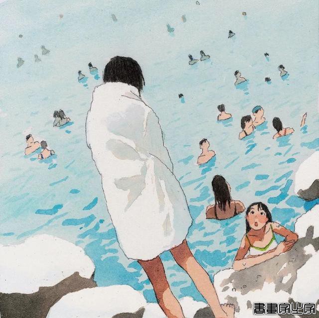 韩国插画师 ?? 笔下惬意的夏日生活插画作品-22.jpg