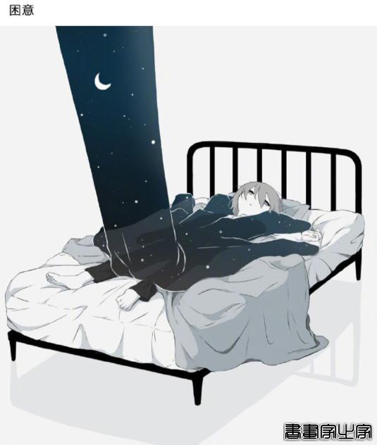 画师绘制阴郁风格插画，一张图就是一个故事，寓意细思极恐-6.jpg