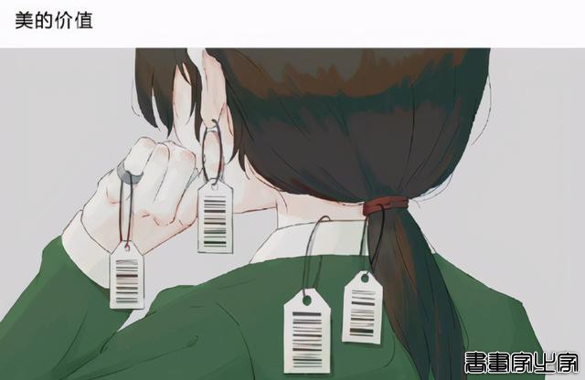 画师绘制阴郁风格插画，一张图就是一个故事，寓意细思极恐-4.jpg
