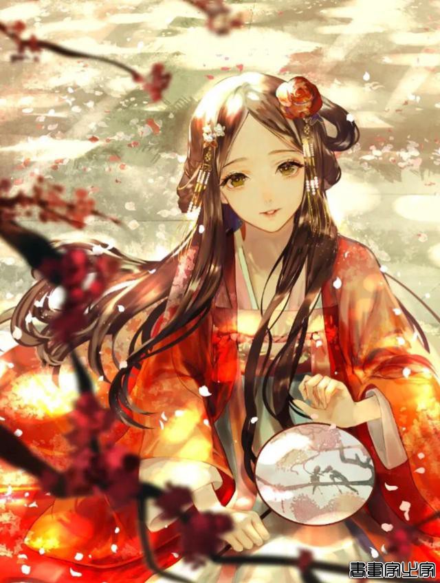 插画分享｜绚烂夺目的光彩 华美和风物语-6.jpg