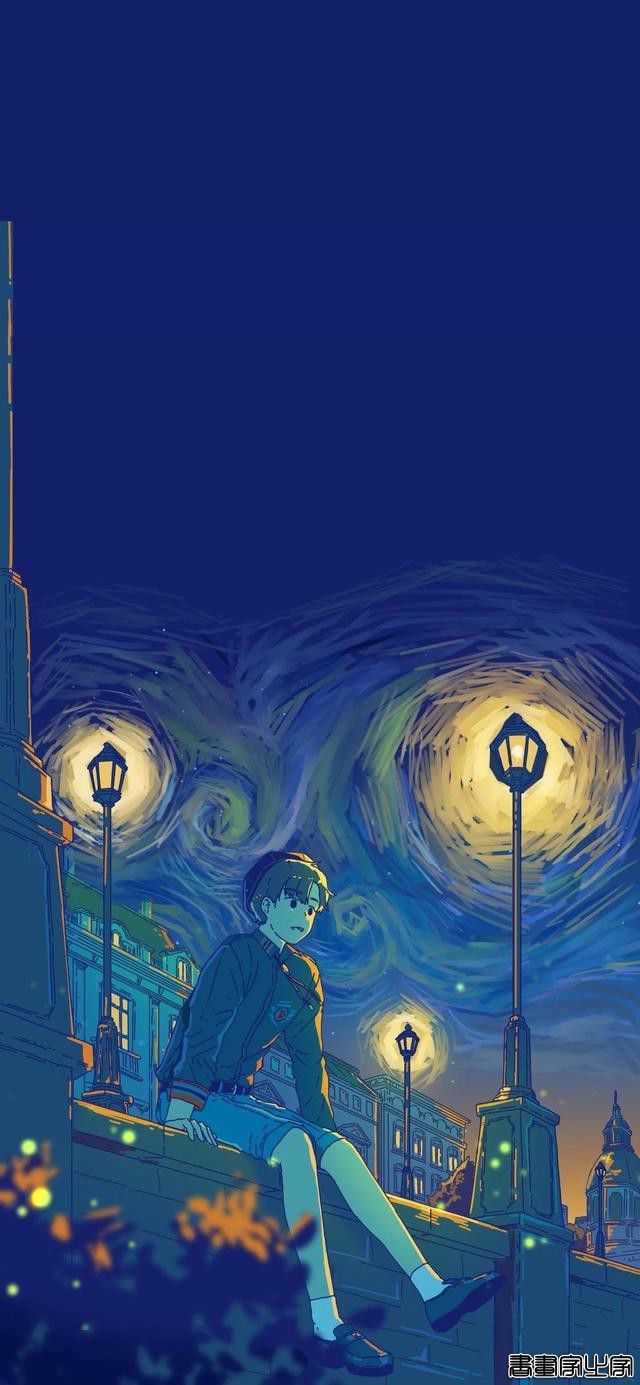 超好看的男生插画壁纸 无水印 ????-5.jpg
