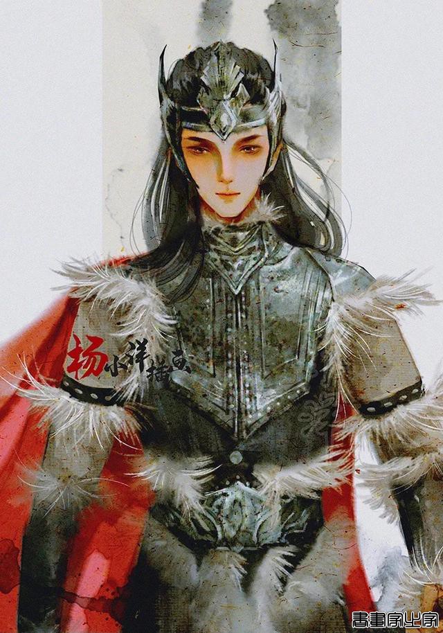 分享一组古风手绘插画美人，画师：杨小洋绘画笔记\作品-11.jpg
