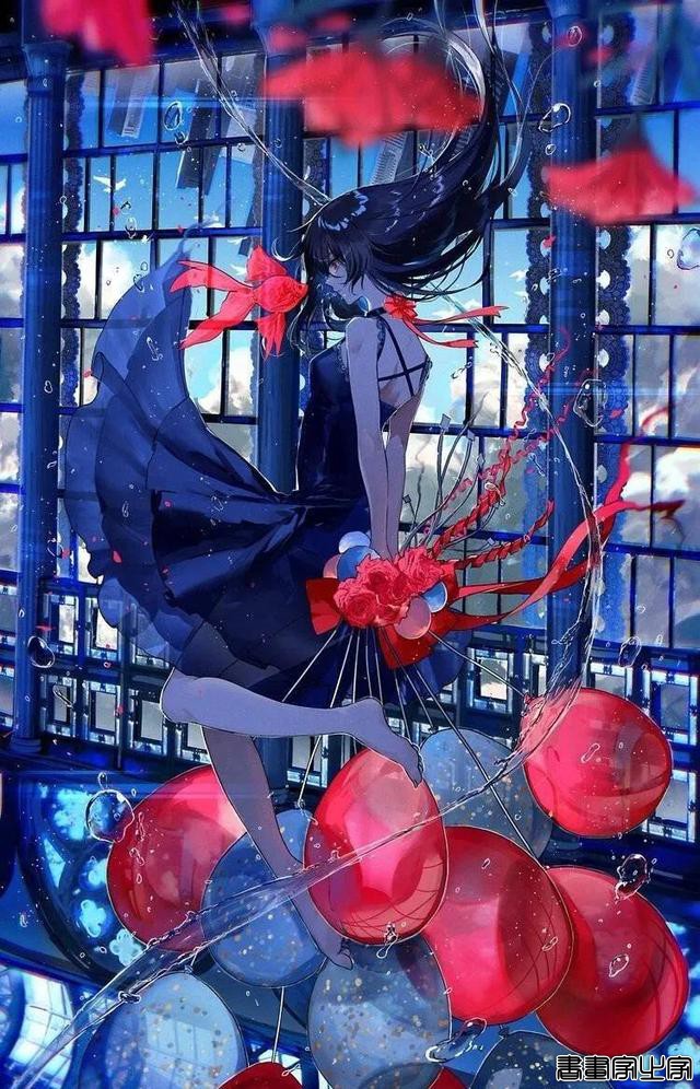 插画分享｜天空之下的她是这样的蓝-9.jpg