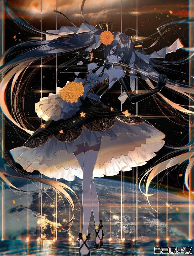 插画分享｜天空之下的她是这样的蓝-14.jpg