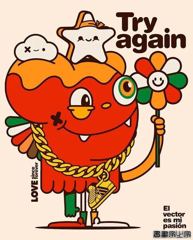 可爱卡通风格动漫插画作品分享-4.jpg
