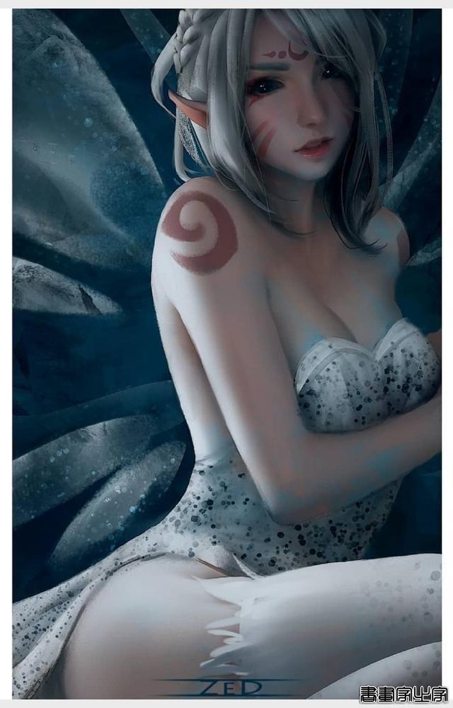 一组越南画师Trung Bui的美少女插画作品（图）-8.jpg